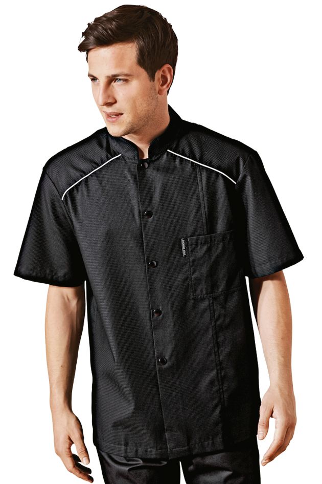 Kansas Chef Jacket - Black