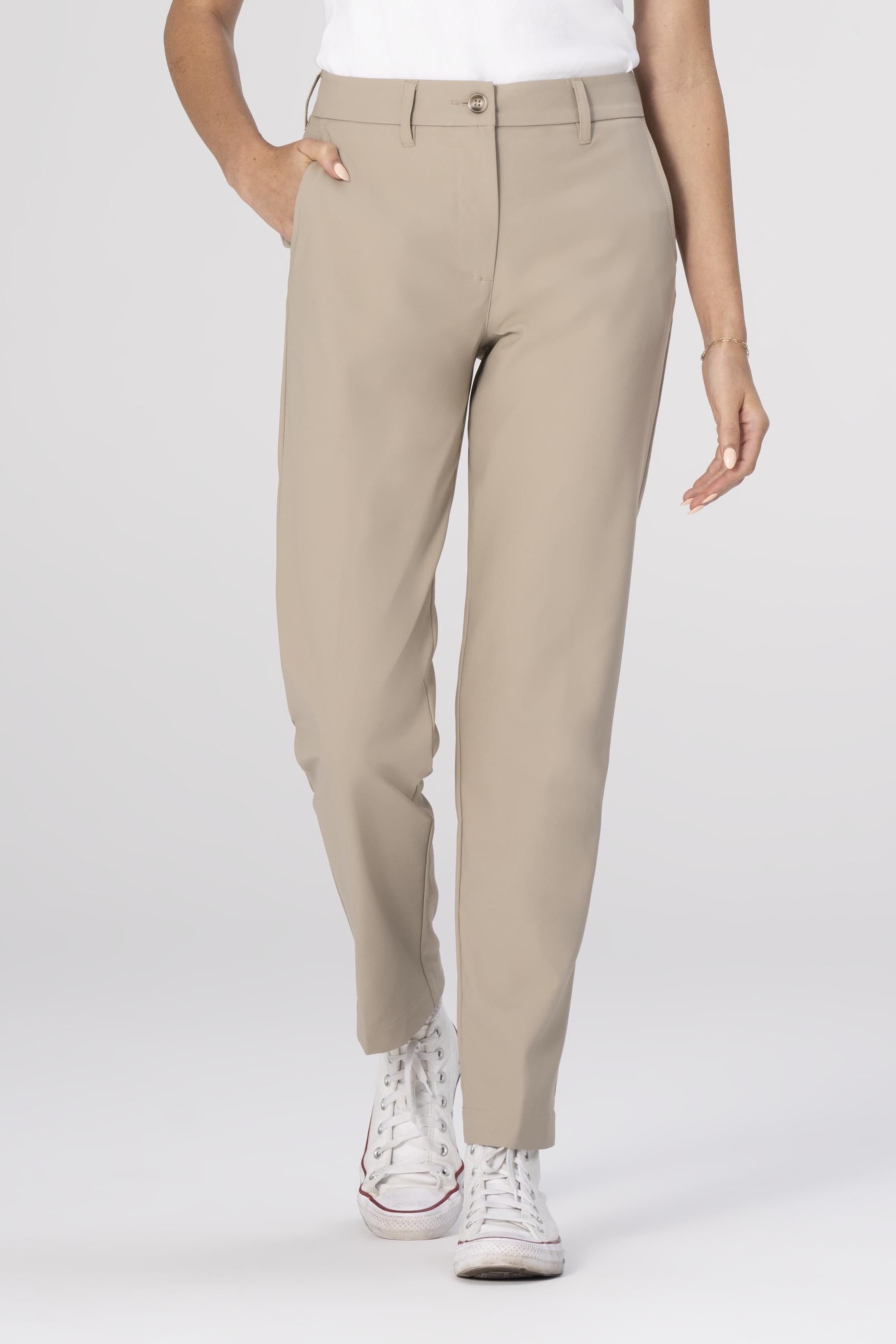 CHINO POLY STRETCH PANT/KHAKI/10