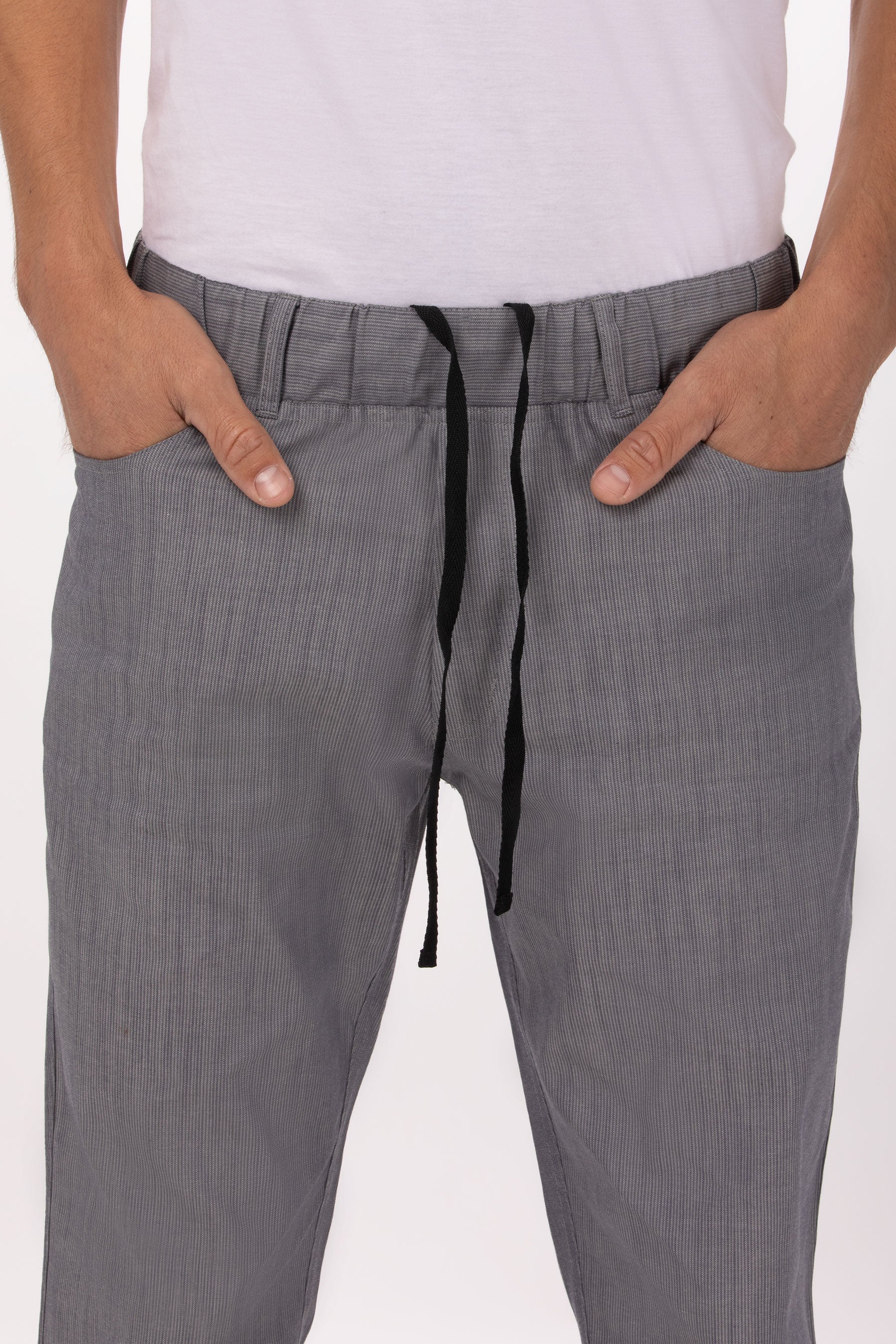 Vertical Stripe Chef Pants