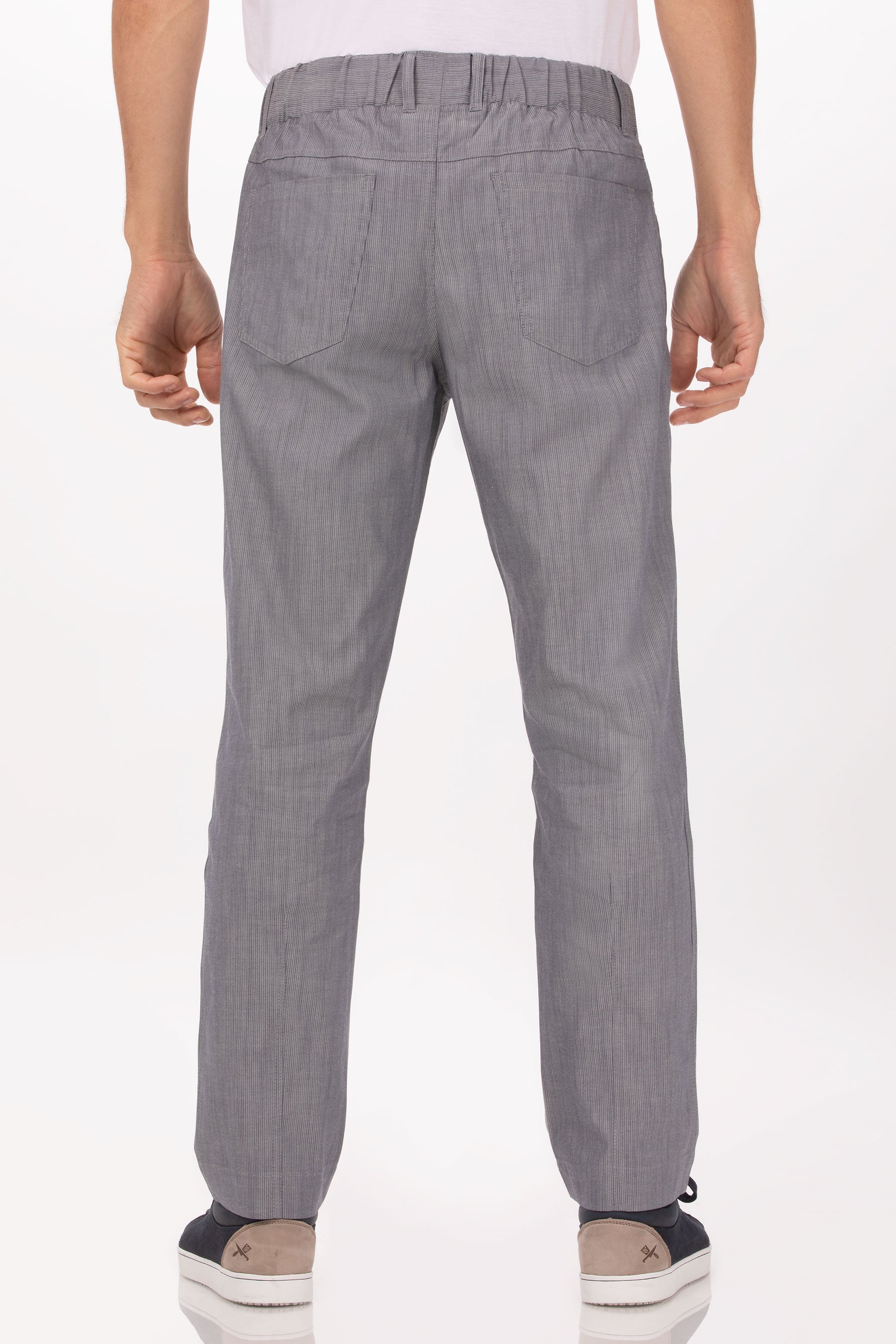 Vertical Stripe Chef Pants