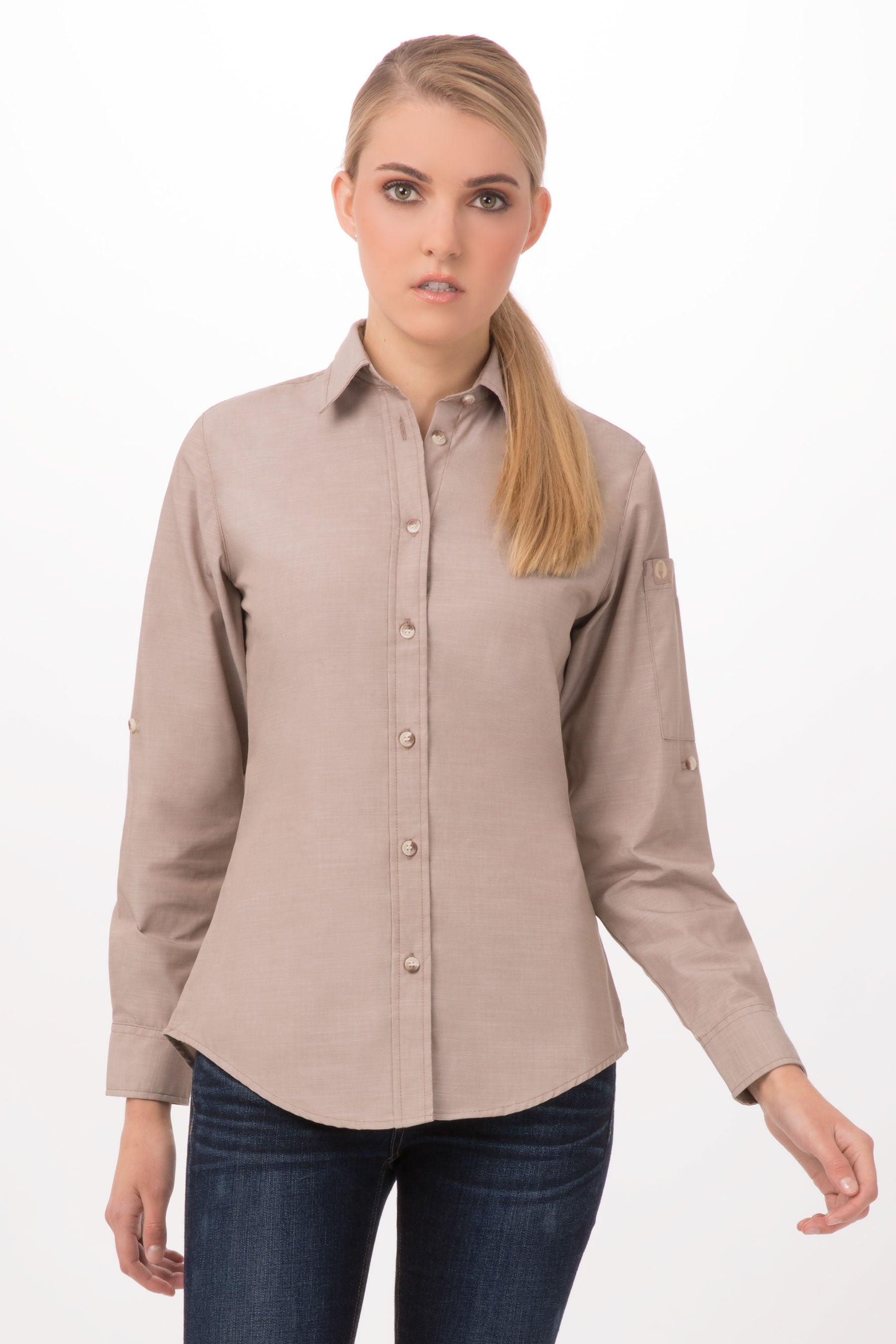 Chambray Female Shirt