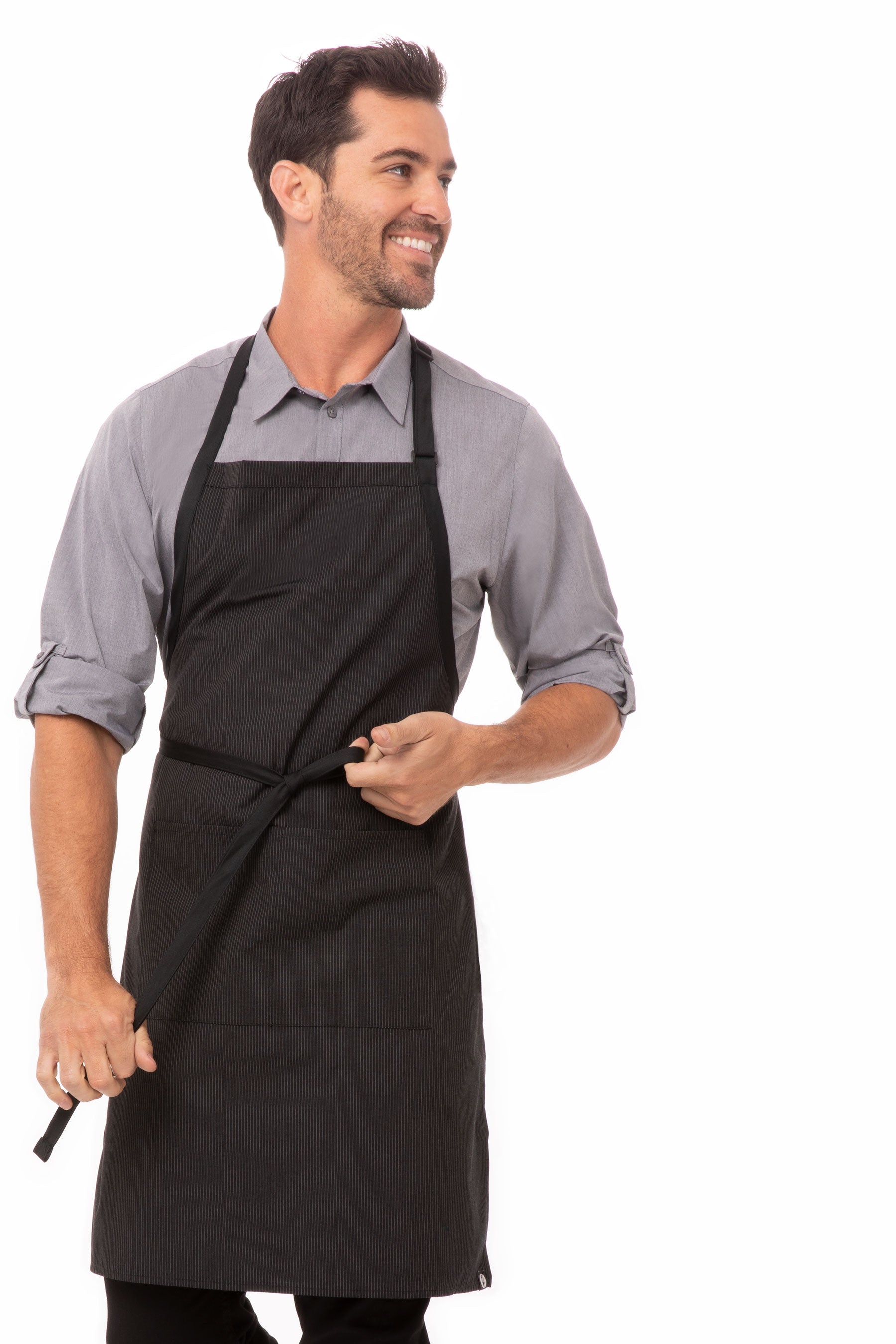 Bib Apron - 2 Pocket