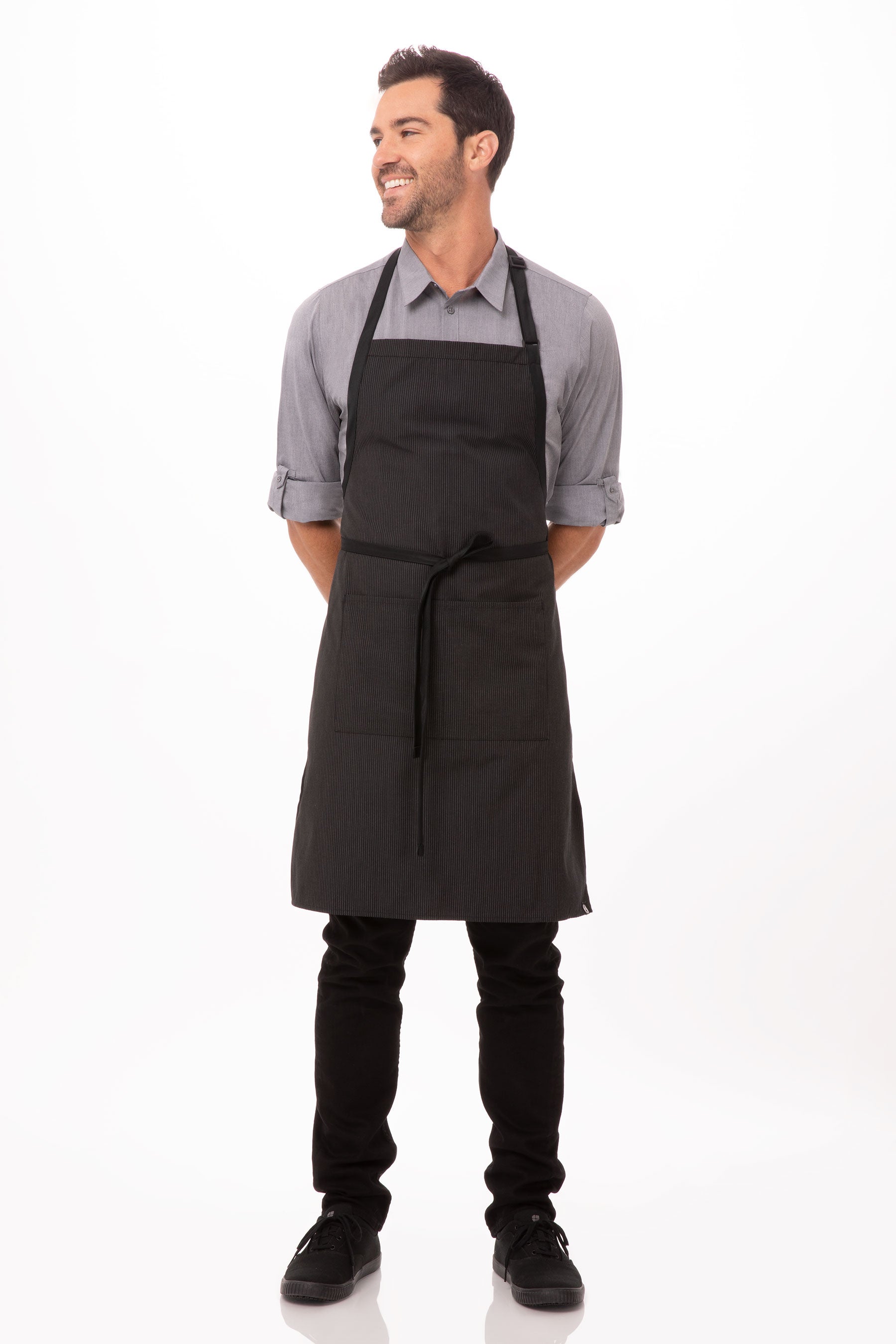 Bib Apron - 2 Pocket