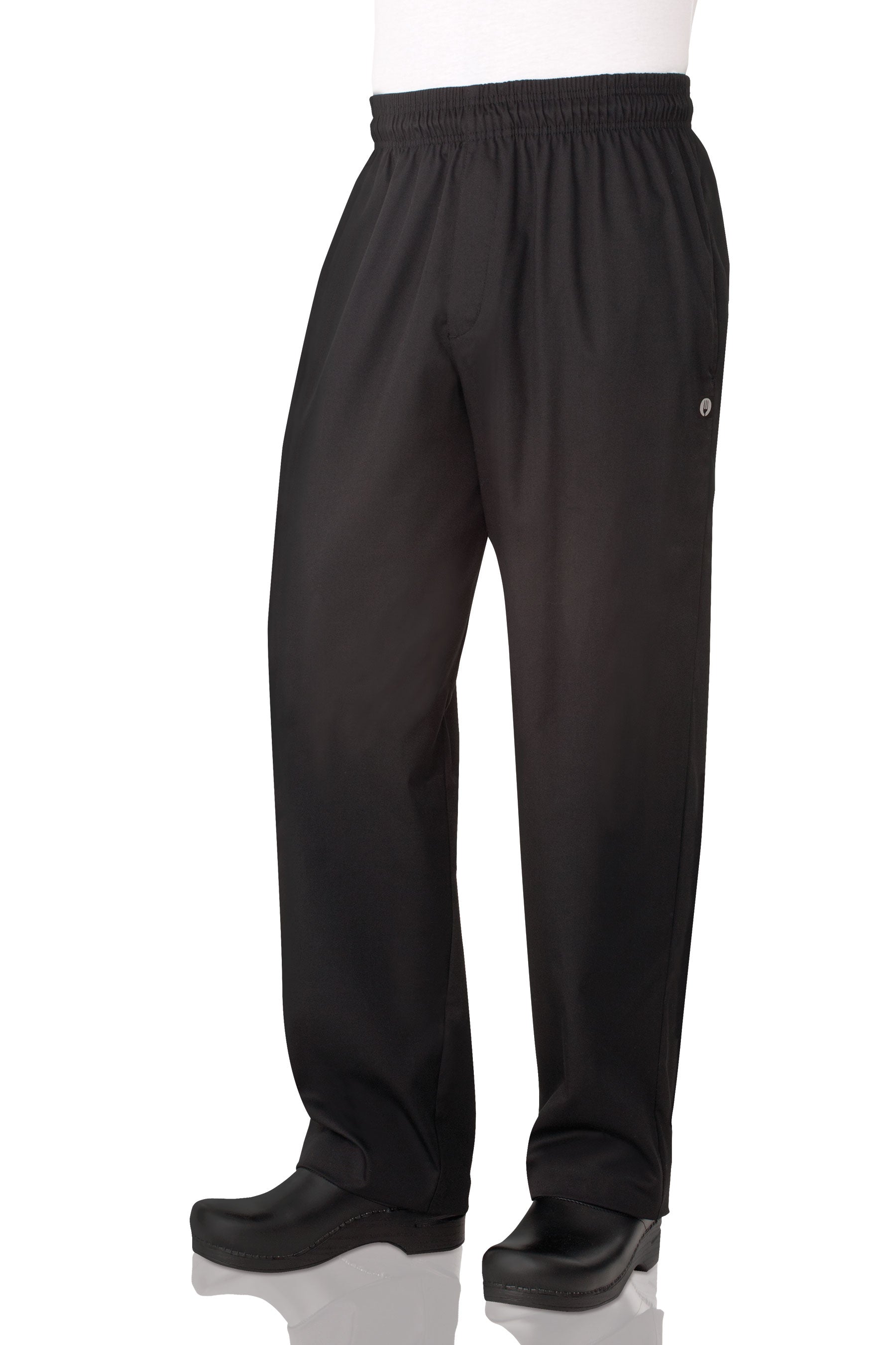 Essential Baggy Zip-fly Chef Pants