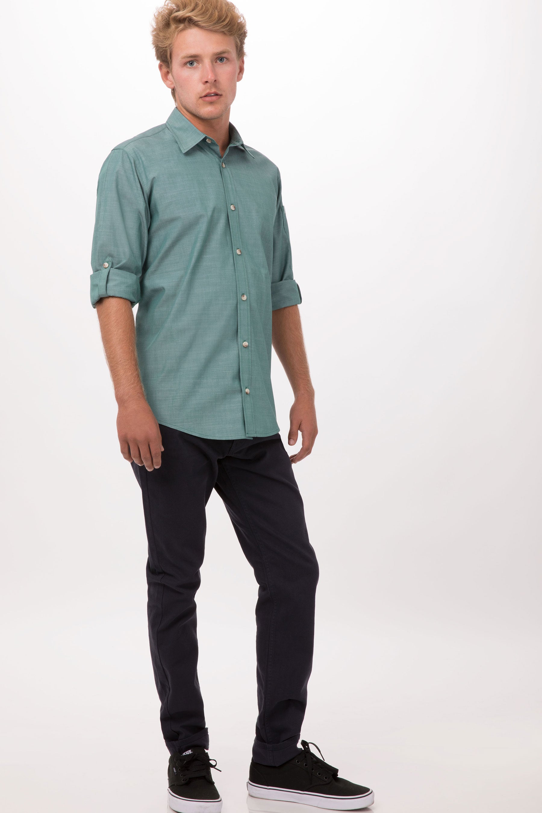 Chambray Men Shirt