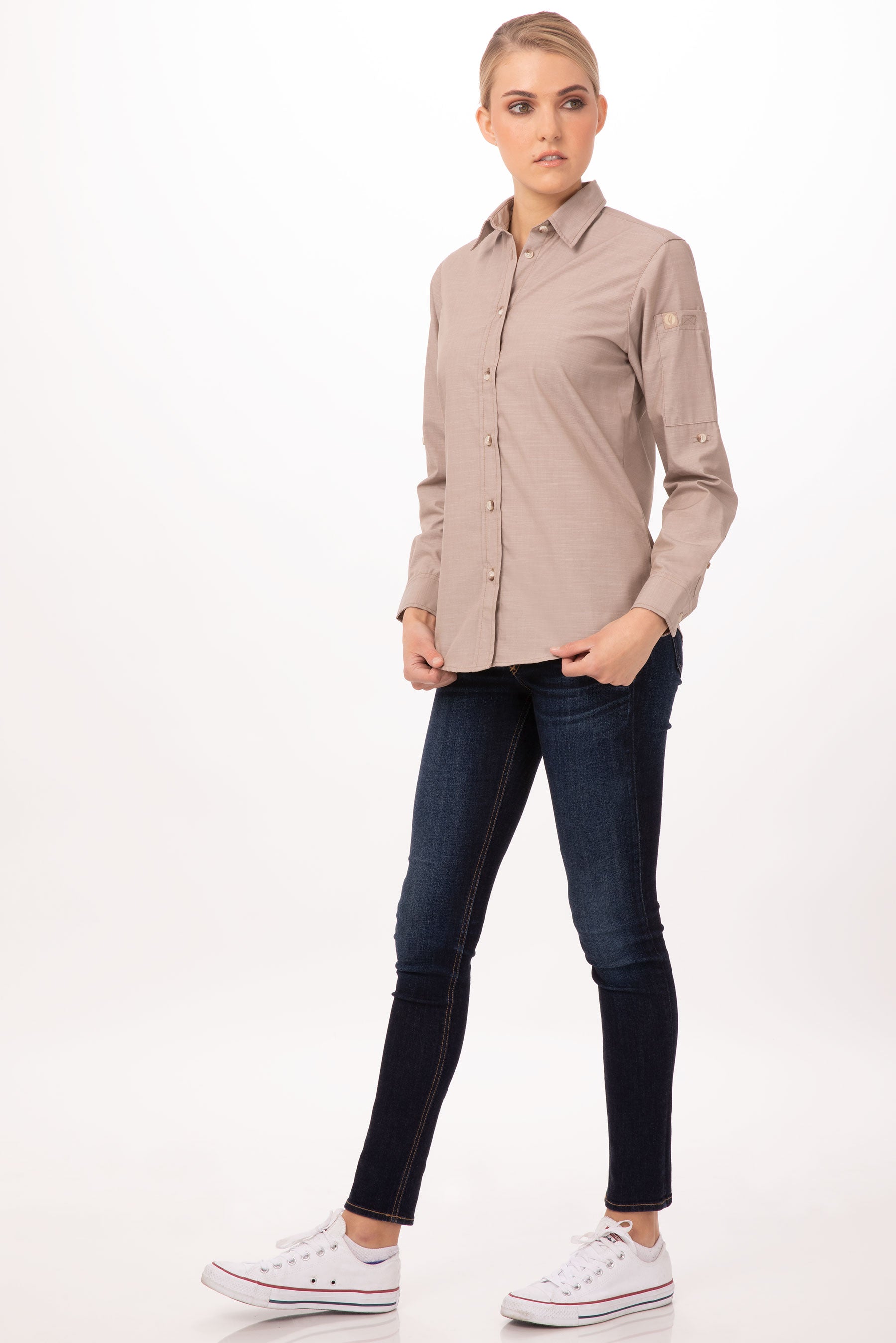 Chambray Female Shirt