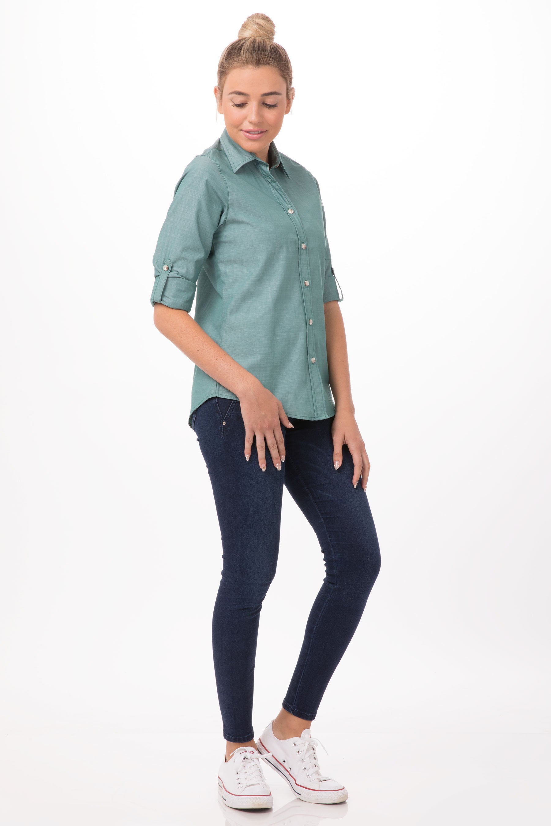 Chambray Female Shirt