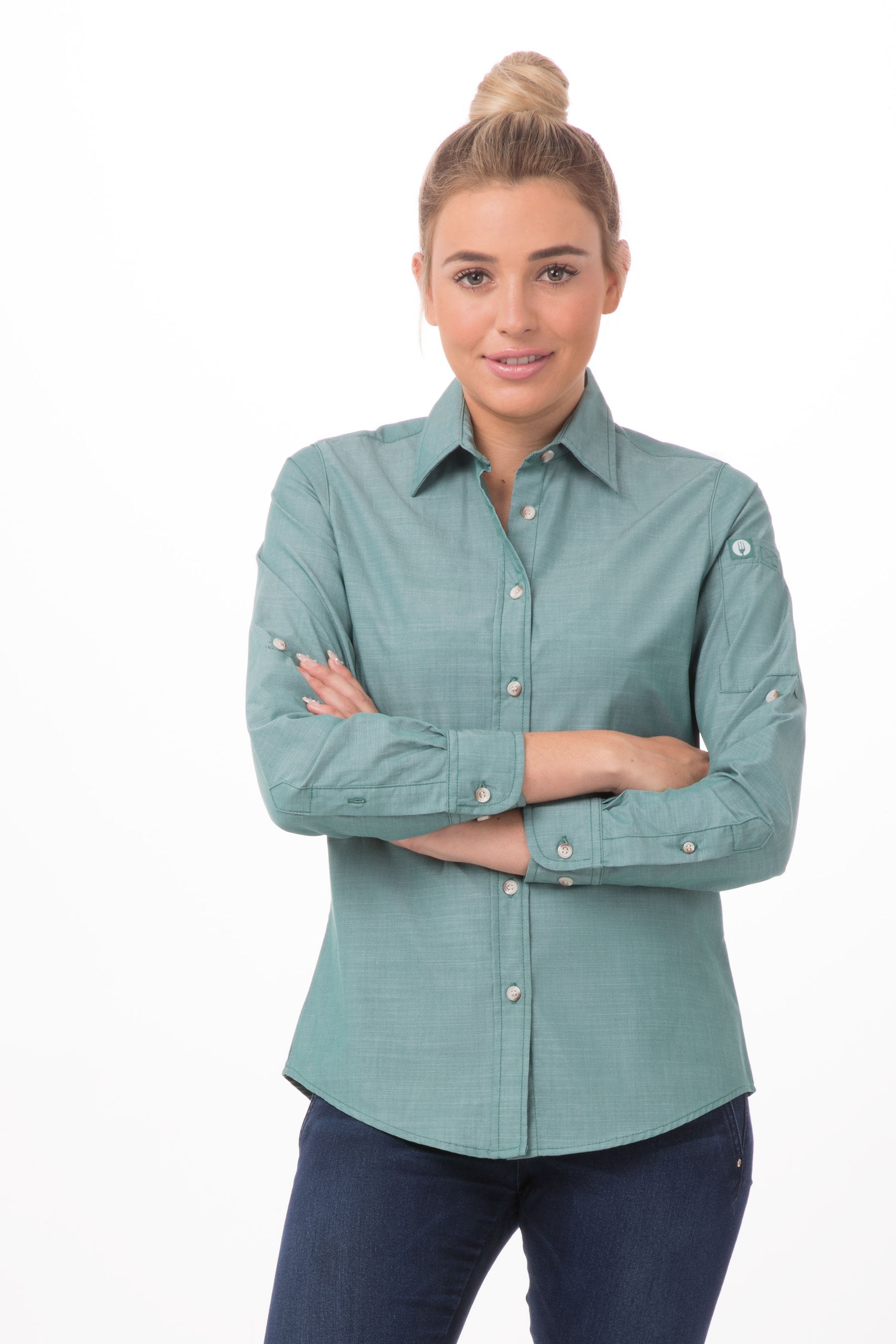 Chambray Female Shirt