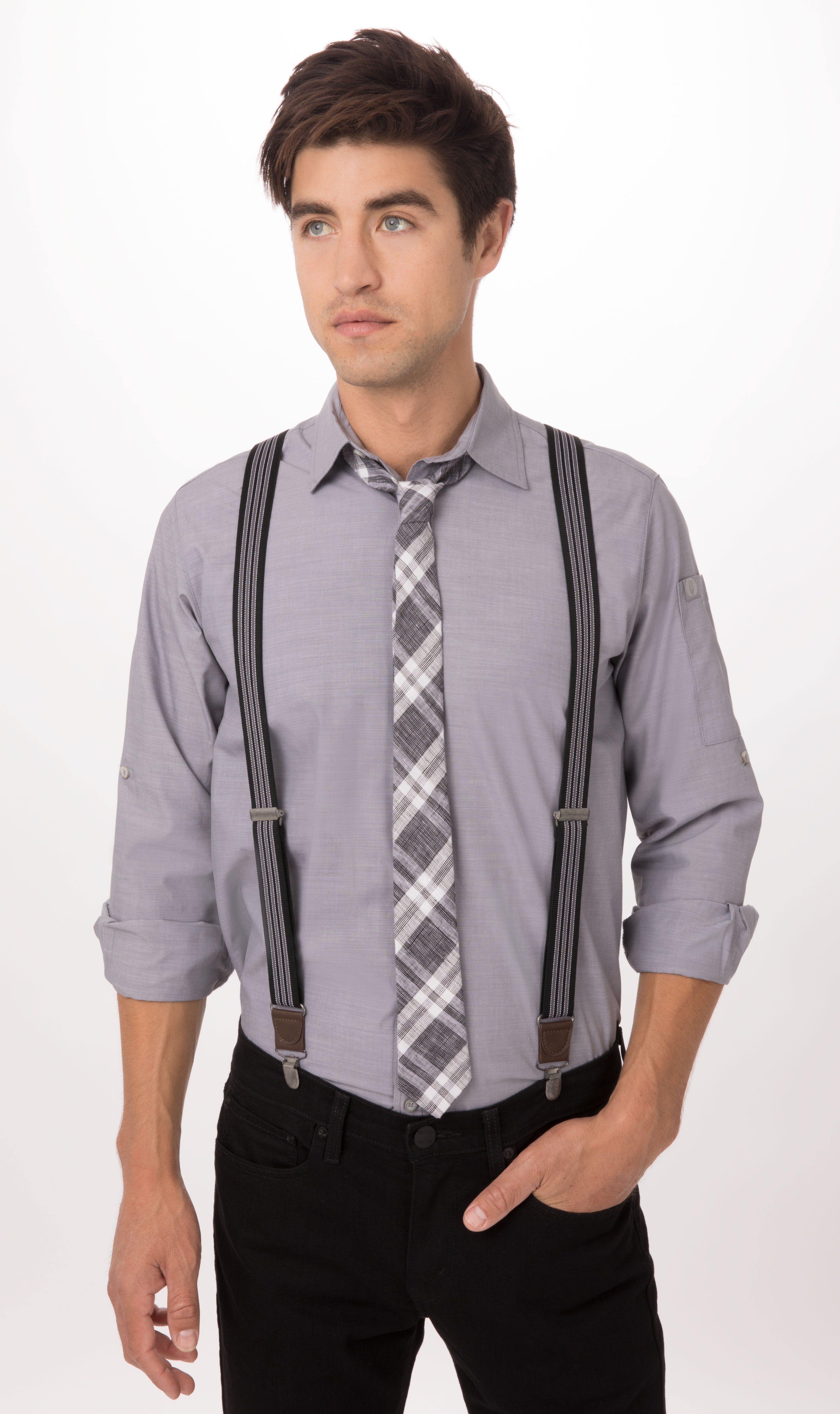 Striped Pant Suspenders